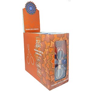 Tesoura Sadhu Dobravel Metal Guru Spirit - Display 12 Un