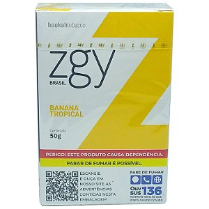 Essência Ziggy Sabor Banana Tropical 50g - Unidade
