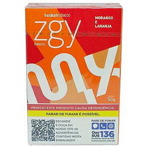 Essência Ziggy Sabor Morango e Laranja 50g - Unidade