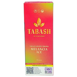 Tabaco Tabash Pré-Enrolado Melancia Ice - Unidade