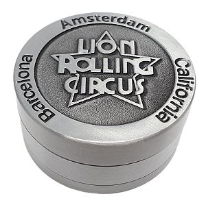 Dichavador Lion Rolling Circus Metal 3 partes - Unidade