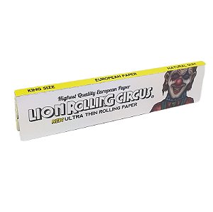 Seda Lion Rolling Circus Silver King Size - Unidade