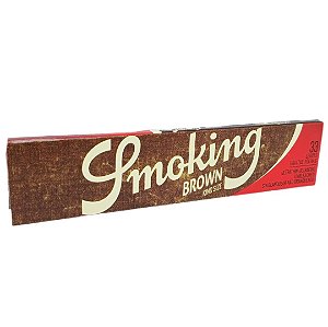 Seda Smoking Brown King Size - Unidade
