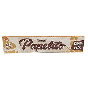 Seda Papelito Brown Slim King Size - Unidade