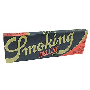 Seda Smoking Preta Deluxe Mini Size - Unidade