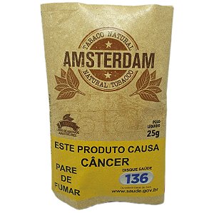 Tabaco Amsterdam 25g - Unidade