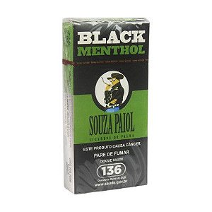 Cigarro de Palha Souza Paiol Black Menthol - Unidade