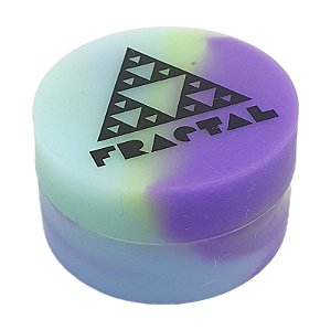 Container Silicone Fractal Redondo 7ml - Unidade