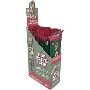 Blunt Lion Rolling Circus Strawberry - Display 25 un