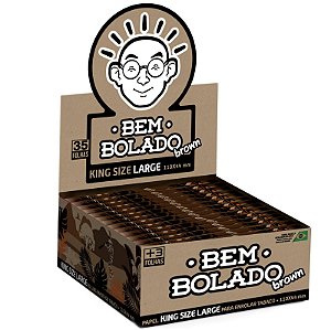 Seda Bem Bolado Brown Large King Size - Display 50 un