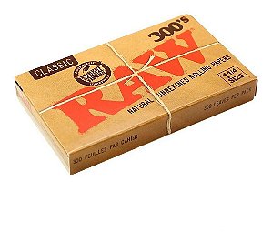 Seda Raw Box 300 Folhas Mini Size - Unidade