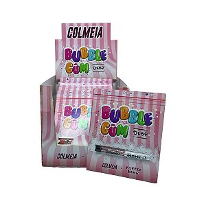 Piteira de Vidro Colmeia X Hippie Bong Bubblegum (4, 5 e 6mm) - Display 18 un