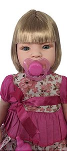 Boneca Bebe Realista Reborn Loira - Kaydora Brinquedos