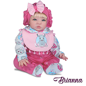 Boneca Realista Brianna Doll Realist Brinquedo Infantil