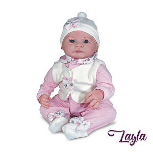 Boneca Layla Doll Realist Bebê Realista Infantil