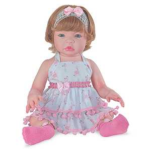 Boneca Kayla Doll Realist Bebê Realista Infantil