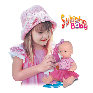 Boneca Sukinho Baby Brinquedo Infantil Divertido