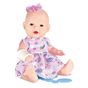 Boneca Tekinha Gessinho Brinquedo Infantil Divertido