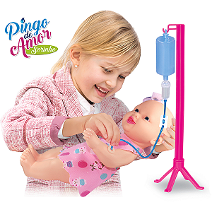 Boneca Pingo de Amor Sorinho Brinquedo Infantil