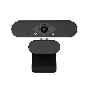 Webcam Câmera Alta Resolução 1080P Full HD Preto