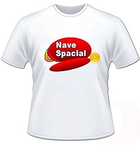 Camiseta Personalizada Nave Spacial