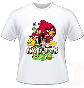 Camiseta Personalisada Angry Birds 02