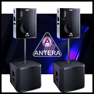 Locação Som Profissional com Woofers (Aluguel 24h)