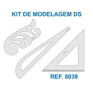 Kit de Réguas para Costura e Modelagem DS