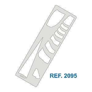 Régua Croqui Desenho de Moda - Saias