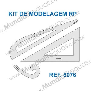 Kit de Réguas para Modelagem RP