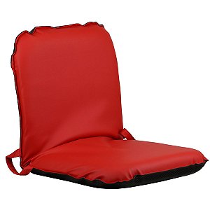 CADEIRA MOBILE VERMELHO EM PU RECLINÁVEL