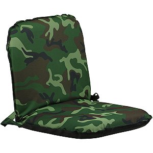 CADEIRA MOBILE VERDE CAMUFLADO EM PU RECLINÁVEL