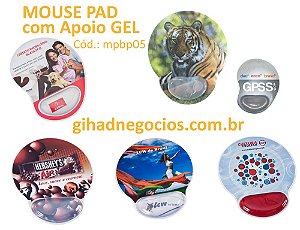 Mouse Pad APOIO GEL FOTO  12017  169  1811  11614  12138  12185  12697  -  mais modelos