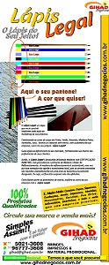 Lapis Carpinteiro Marceneiro Pedreiro comum - Madeira Resinado Reflorestado - Lápis Legal
