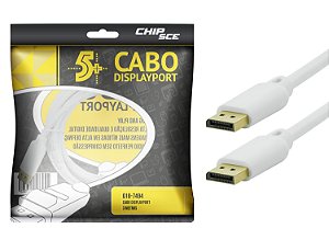 Cabo Displayport 1.2 4k Ultra Hd Ultrawide M x M - 3 Metros