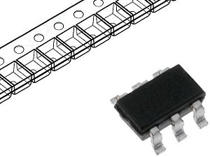 Transistor 2N7002DW 2N7002 702 (SOT363-6)