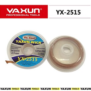 Malha Dessoldadora Yaxun Yx-2515 | 2,5mm 1,5m