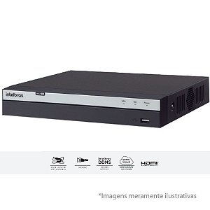 Dvr Intelbras 8 Canais Multi HD 1080P Mhdx 3008