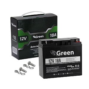 Bateria Selada 12V 18A - Green 013-1009