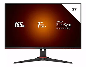 Monitor gamer AOC G2 27G2SE led 27" preto e vermelho 100V/240V