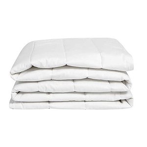 Cobreleito Matelassado Casal Percal 180 Fios Quality 50% Algodão/50% Poliester Branco 2,20X2,40m