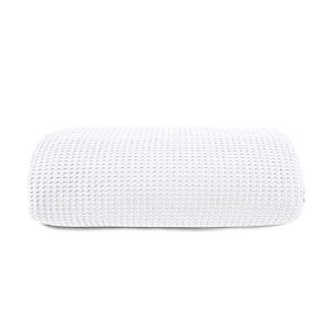 Colcha Solteiro Piquet 60% Algodão/40% Poliester Branco 1,60X2,50m