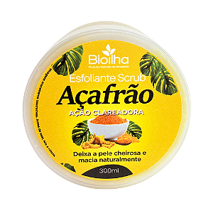 Esfoliante Scrub de Açafrão