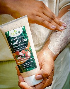 Bioesfoliante corporal e facial de andiroba 150ml