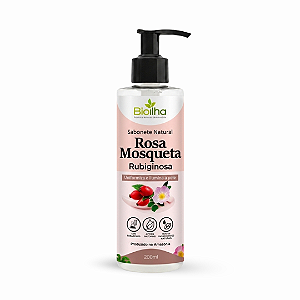 Sabonete Líquido de Dolomita e Rosa Mosqueta 200ml (Dolomite & Rosehip Liquid Soap 200ml)