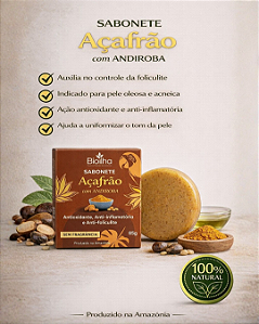 Sabonete de Açafrão (Turmeric Soap)
