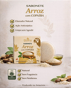 Sabonete de arroz (Rice Soap)