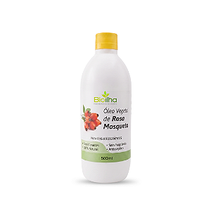 Óleo Vegetal de Rosa Mosqueta 500 ml (Rosehip - Rubiginosa Vegetable Oil 30ml)