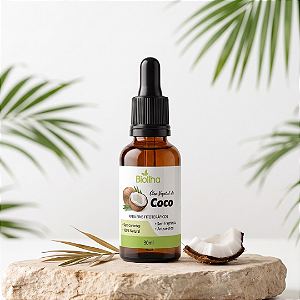 Óleo Vegetal de Coco 30 ml (Coconut Vegetable Oil 30ml)