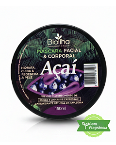 Máscara Corporal e Facial de Açaí 150ml (Açaí Body & Facial Mask 150ml)